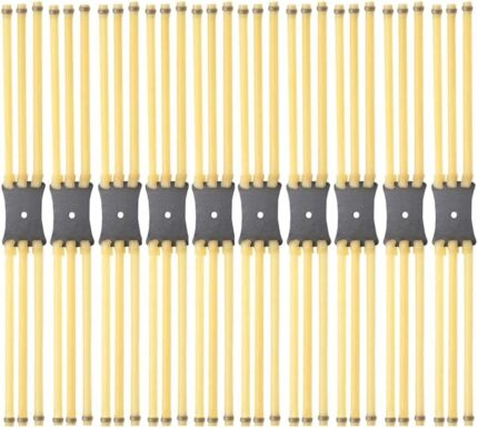 Wolike 10 X 6 Strips Slingshot Rubber Bands Hunting Catapults Rubber Bands
