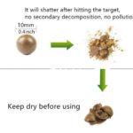 Wolike Non-Toxic Clay Slingshot Ammo - High-Density, Precision Round Pellets for Outdoor Target Practice - Image 4