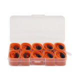 Wolike 10-Pack Latex Sling Shot Flat Bands - High Elasticity for Outdoor Hunting & Target Practice