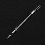 Wolike Fishing Arrow, 5pcs Stainless Steel Fishing Broadheads Bowfishing Darts Hunting Arrow Heads Point Tips for Hunting Pro Slingshot Catapult Target Game(15cm/5.9”) - Image 7