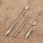 Wolike Fishing Arrow, 5pcs Stainless Steel Fishing Broadheads Bowfishing Darts Hunting Arrow Heads Point Tips for Hunting Pro Slingshot Catapult Target Game(15cm/5.9”) - Image 8