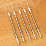 Wolike Fishing Arrow, 5pcs Stainless Steel Fishing Broadheads Bowfishing Darts Hunting Arrow Heads Point Tips for Hunting Pro Slingshot Catapult Target Game(15cm/5.9”) - Image 9
