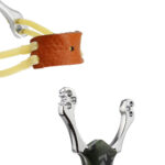 Wolike Slingshot Profesional Hunting Catapults Aluminium Alloy Slingshot with Rubber Bands (Camouflage) - Image 7