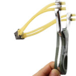 Wolike Slingshot Profesional Hunting Catapults Aluminium Alloy Slingshot with Rubber Bands (Camouflage) - Image 6
